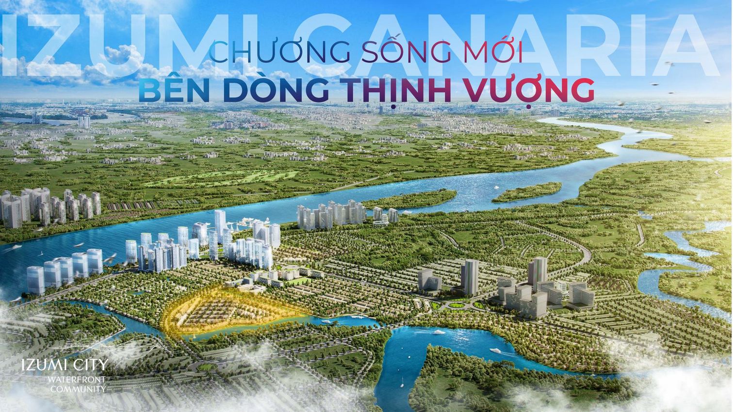 Vị trí Phân Khu Izumi Canaria Biên Hòa