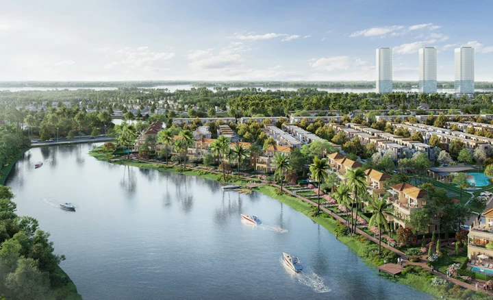 Izumi Canaria: Đón đầu 'chu kỳ vàng' của bất động sản ven sông Đồng Nai 2 Phân khu Izumi Canaria sở hữu 2 mặt giáp thủy.