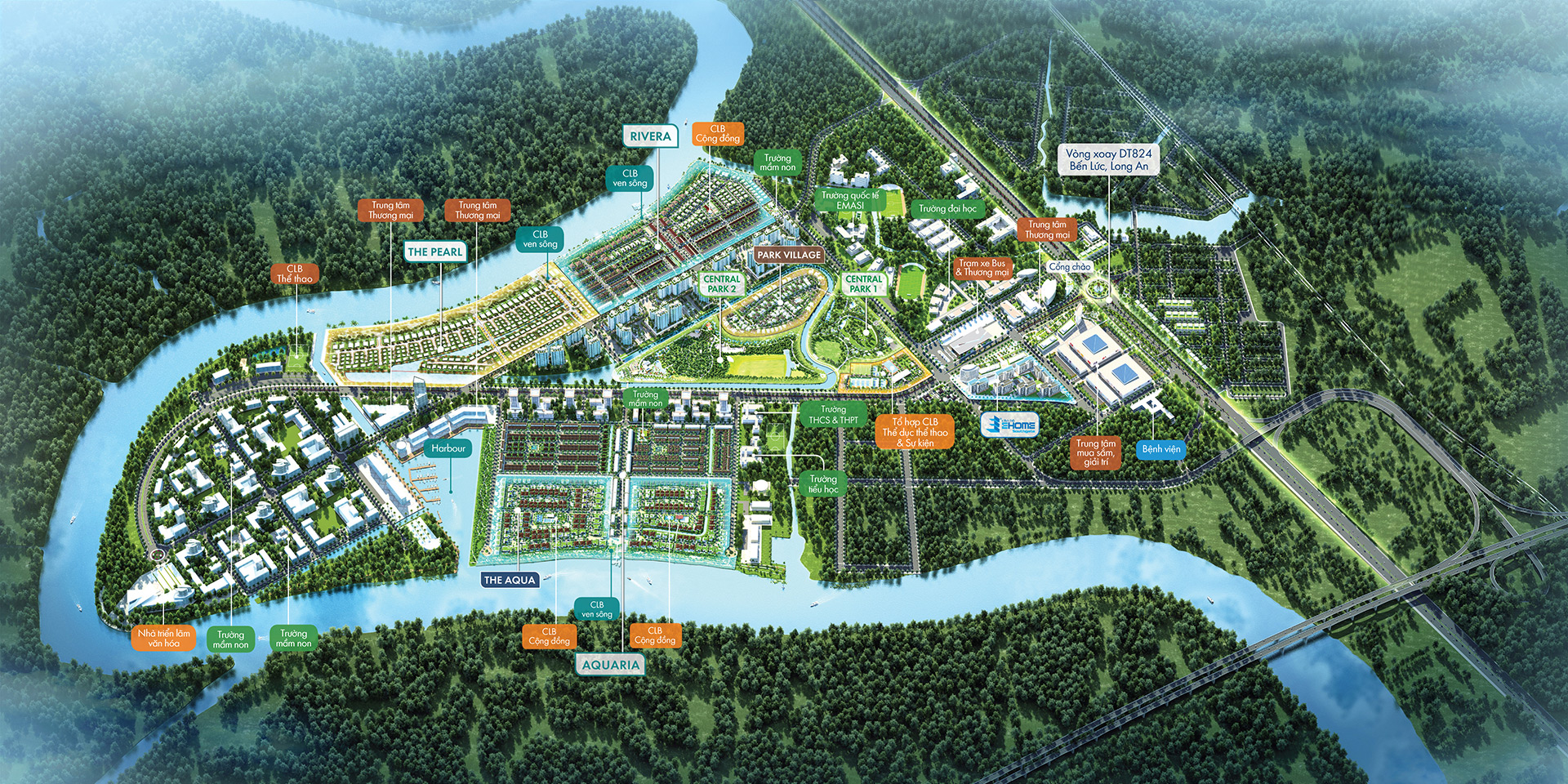 Dự án Waterpoint: Tổng quan quy hoạch, sản phẩm, tiềm năng đầu tư